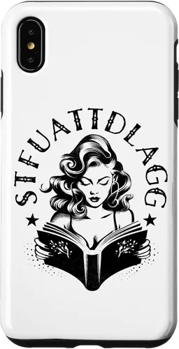 Vista 11 de Sexy STFUATTDLAGG Hot Woman Reading Spicy Good Book Love Case for iPhone 17