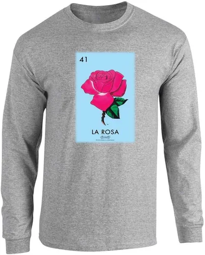Vista 9 de Pop Threads La Estrella Star Loteria Card Mexican Bingo - Camiseta para niños y niñas Camiseta de manga larga Negro