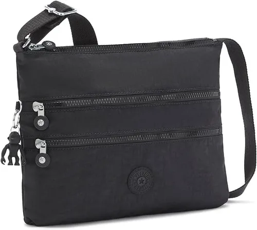 Vista 2 de Kipling Bolso cruzado liso Alvar para mujer Negro Black Noir M