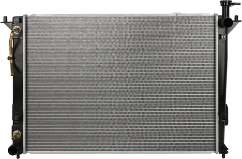 Vista 48 de SCITOO Conjunto de radiador de aluminio refrigerante del motor para 1986-1994 para Nissan D21 2.4L 3.0L 1987 para Nissan para Pathfinder 2.4L