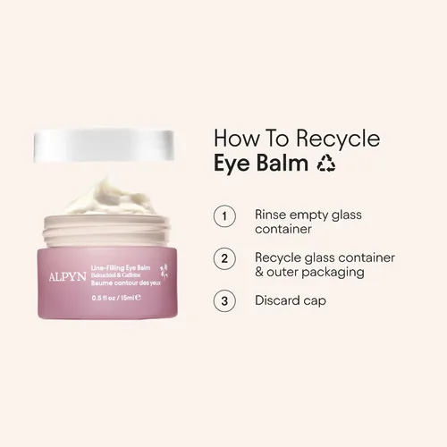 Vista 9 de Alpyn Line - Bálsamo para ojos con Bakuchiol y cafeína, reduce el aspecto de líneas finas y arrugas, minimiza la apariencia de hinchazón y ojeras