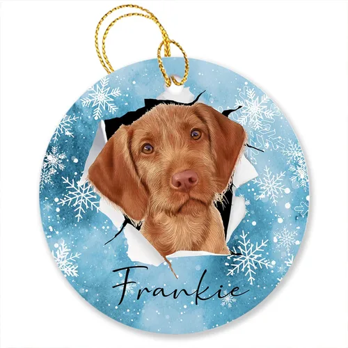 Vista 8 de Adornos de pastor australiano, regalos para Navidad, adorno de pastor australiano personalizado, adornos únicos de pastor australiano, vacaciones