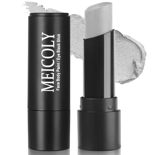 Vista 24 de MEICOLY Pintura facial negra, barra negra para ojos para deportes, béisbol, softbol, fútbol americano, lacrosse, fácil de colorear atletas