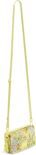 Vista 2 de Vera Bradley Bolso cruzado compacto y reciclado Lighten Up ReActive con protección RFID para mujer