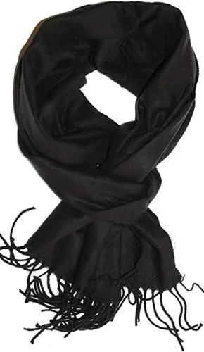 Vista 3 de Bufanda de invierno clásica con sensación de cachemira, colección súper suave