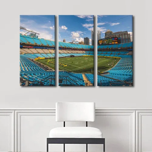 Vista 144 de Lincoln - Lienzo decorativo para pared, diseño de campo financiero de Filadelfia, paisaje de estadio de fútbol de Filadelfia, decoración de pared