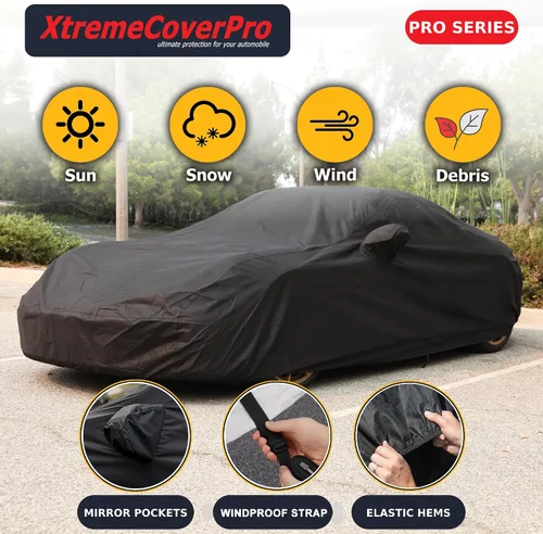 Vista 2 de Funda de coche para Cadillac Escalade ESV XTREMECOVERPRO PRO Series 2002, 2003, 2004, 2005, 2006, 2007, 2008, 2009, 2010, color negro