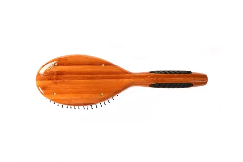 Vista 5 de Bass Cepillos grandes ovalados de nylon cepillo de madera, 1 EA