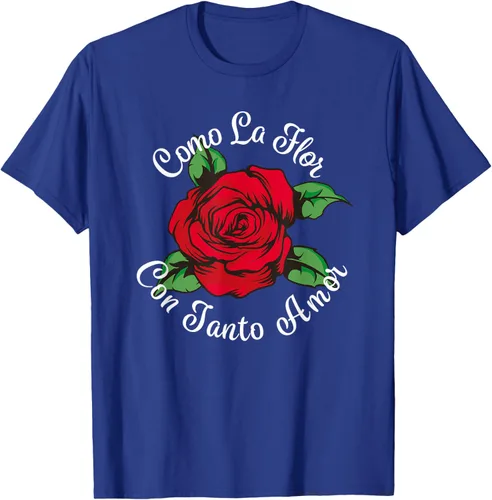 Vista 23 de Como La Flor - Bailar Cumbia - Mexican Rose Fiesta Regalo Camiseta Negro