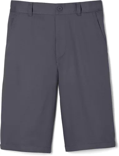 Vista 8 de French Toast Boys Pull-on Twill Shorts School Uniform for Kids Negro