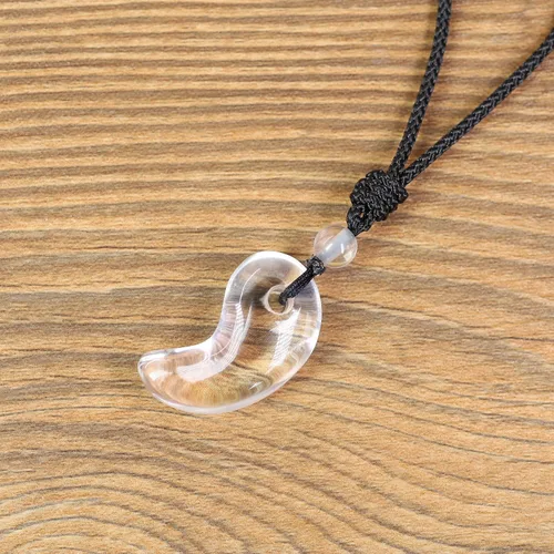 Vista 5 de Collar con dije Amorwing, de tres tesoros sagrados, magatama