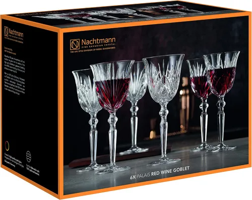 Vista 3 de Nachtmann Palais - Caja de 6 copas de vino tinto