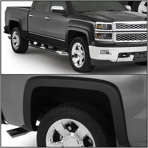 Vista 3 de Guardabarros para guardabarros Chevy Silverado 1500 2500HD 3500HD 2014-2018