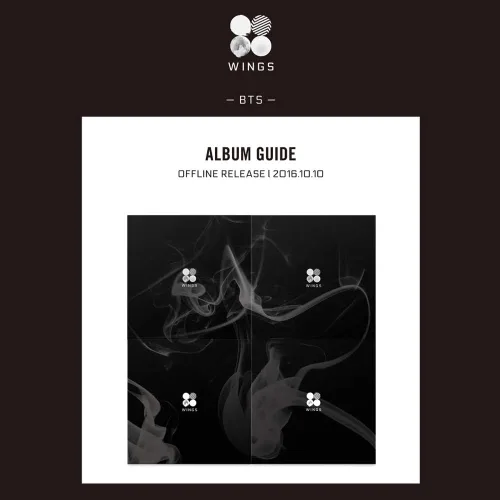 Vista 2 de Bangtan Boys BTS 2do álbum Wings (incluye una tarjeta de fotos acrílica al azar) (todas las alas))