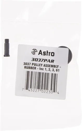 Vista 4 de Astro Pneumatic Tool 3037PAR 3037 Conjunto de polea - Caucho - Inc 1,2,3,61