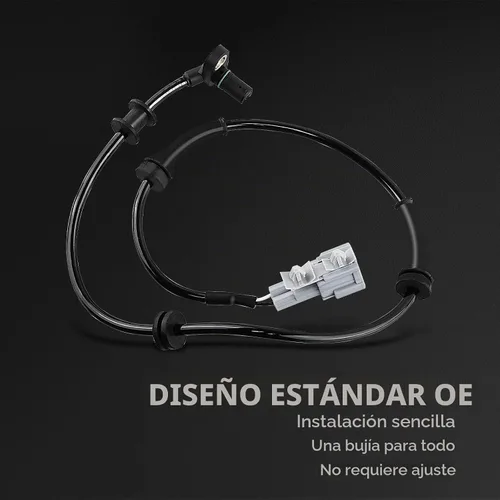 Vista 6 de A-Premium Sensor de velocidad de rueda ABS delantero LH/RH Compatible con Nissan Pathfinder Frontier Xterra 2005-2014 Suzuki Equator 2009 2010 2011