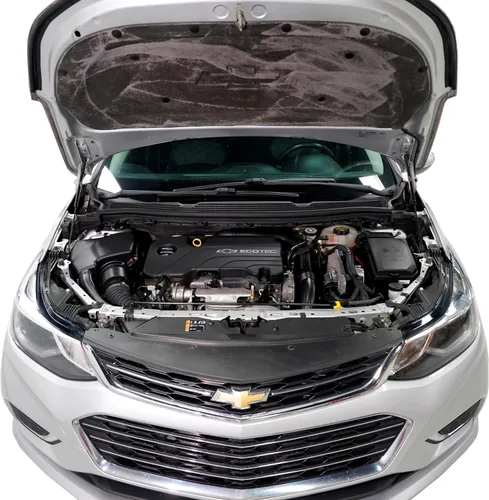 Vista 3 de Redline Tuning 21-16016-02 Sistema QuickLIFT Plus de capó compatible con Chevrolet Cruze 2016-2019 (todos los componentes negros) 21-16016-02 Hood