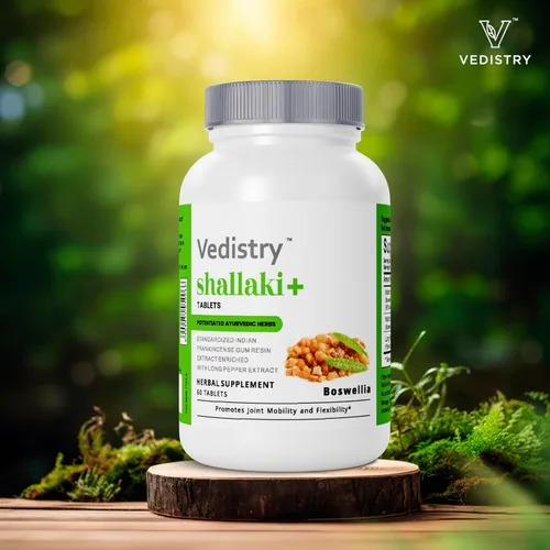 Vista 7 de Vedistry Boswellia Serrata Suplementos 700 mg, tabletas de Boswellia para el bienestar óseo y articular, apoyo ayurvédico para articulaciones
