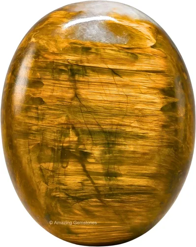 Vista 10 de Piedras de Siete Chakras de Amazing Gemstone y Piedras Curativas - Grandes Piedras de Palma de Cristal - Cristal para Buena Suerte, Energía Positiva