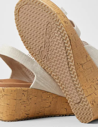 Vista 9 de Skechers Beverlee - Sandalias altas de plataforma de cuña para mujer
