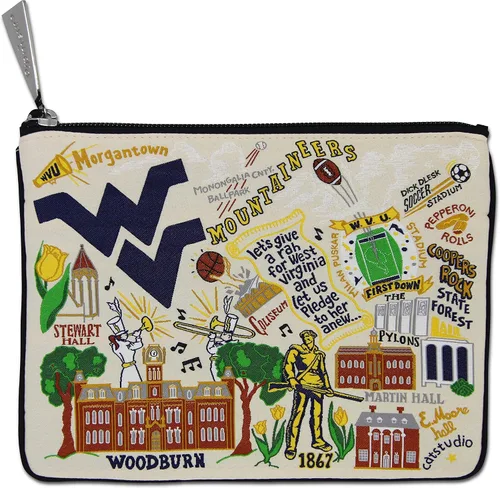 Vista 25 de Catstudio Bolsa con cremallera Parent South College, Arkansas Razorbacks