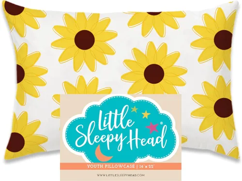 Vista 44 de Funda de almohada para jóvenes Little Sleepy Head - 100% funda de almohada de algodón y hipoalergénica - Funda de almohada envolvente de ajuste