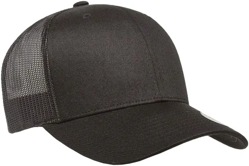 Vista 3 de Flexfit - Gorra para ventilador en blanco Plano talla única NegroNegro