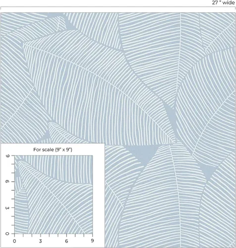 Vista 8 de NextWall Summer Magnolia Coastal - Papel tapiz autoadhesivo