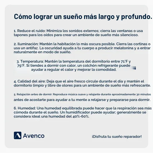 Vista 16 de Avenco SyncDeep - Colchón individual de 5 pulgadas para sueño profundo