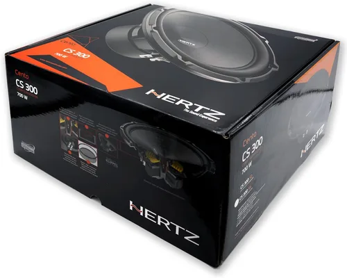 Vista 10 de HERTZ Cento Series CS-300-S4 Subwoofer SVC RMS de 4 ohmios de 12" (300 mm) 350 vatios