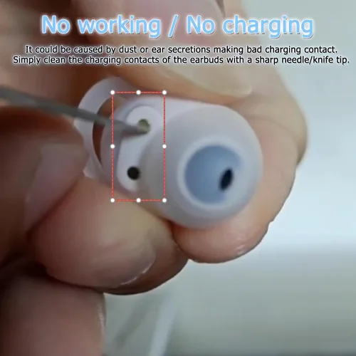 Vista 8 de Auriculares para dormir de lado, mini auriculares para dormir, auriculares inalámbricos invisibles, funda de carga rápida, sin pitido y cómodos