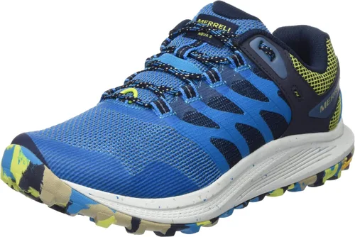 Vista 10 de Merrell Nova 3 Low Tactical - Zapatos de senderismo para hombre, ancho ancho Negro/Carbón
