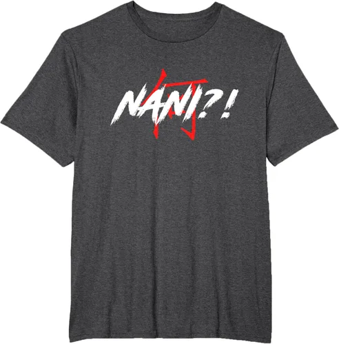 Vista 23 de Nani Meme Anime Japanese Camiseta, Negro, S