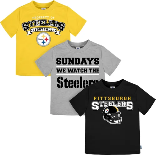 Vista 11 de Gerber NFL - Paquete de 3 camisetas de manga corta para bebé