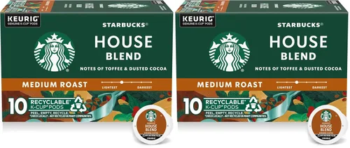 Vista 11 de Starbucks Cápsulas de café K-Cup, café de tostado medio con 2X cafeína mezcla de la casa para cafeteras Keurig, 100% arábica, 6 cajas