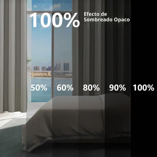 Vista 2 de YC WINRRARII Cortinas 100% opacas con ojales para dormitorio de 84 pulgadas de largo, juego de 2 paneles de cortinas de bloqueo, tratamientos