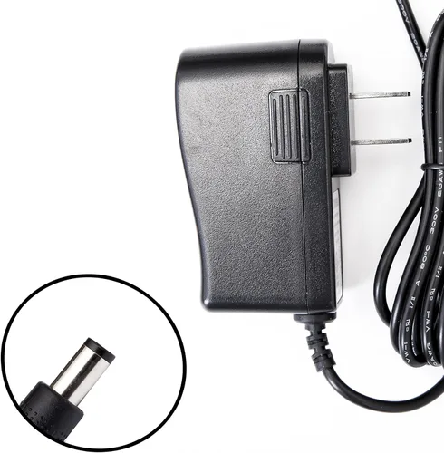 Vista 3 de OMNIHIL Adaptador de corriente AC/DC compatible con Alesis QX49 Q49 QX61 USB Midi Extended Keyboard Power Supply Wall Plug, pieza compatible
