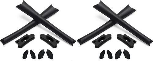 Vista 5 de Audífonos y boquilla de repuesto para Oakley Flak Jacket/Flak Jacket XLJ, color negro