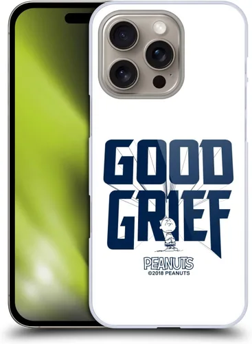 Vista 16 de Head Case Designs Funda rígida con licencia oficial de Peanuts Charlie Brown Good Grief Rock Tees compatible con Apple iPhone 7/8/SE 2020 y 2022