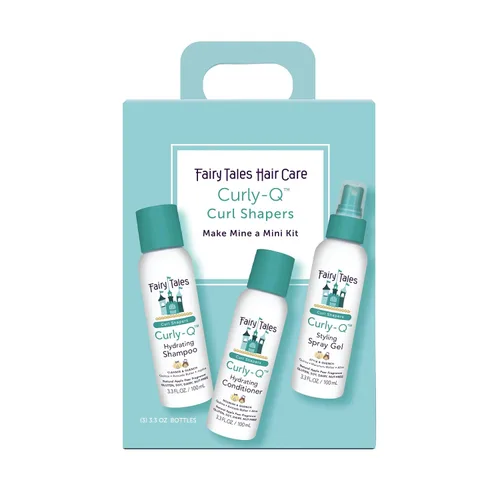 Vista 12 de Fairy Tales Curly Q - Champú hidratante para niños de 12 onzas y acondicionador de 8 onzas, sin parabenos, sulfatos, gluten y nueces, para todo tipo