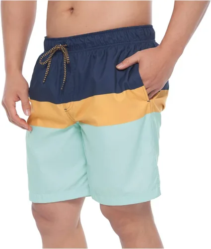 Vista 3 de Rokka&Rolla Traje de baño para hombre de secado rápido con forro de malla