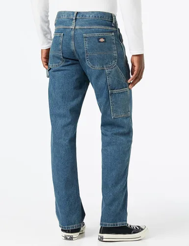 Vista 3 de Dickies Men's Relaxed Straight-fit Carpenter Jean