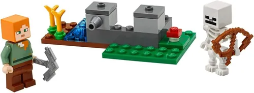 Vista 2 de LEGO Minecraft 30394 The Skeleton Defense (31 piezas)