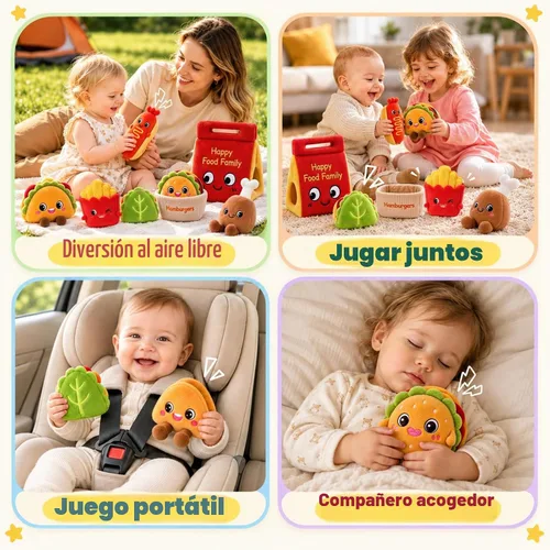 Vista 7 de SAIMAND Juguetes sensoriales para bebés, juguetes Montessori para niños