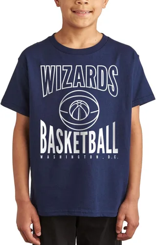 Vista 4 de Junk Food NBA Team Basketball - Camiseta de manga corta para niños y niñas con licencia