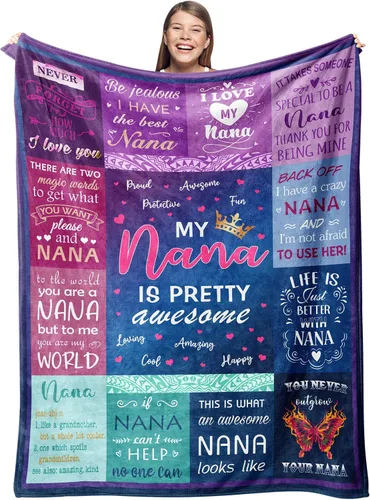 Vista 11 de Regalos de Tía de Sobrina Manta, La Mejor Tía de Todos los Tiempos Manta de 50"x60", Regalos del Día de la Madre Navidad Cumpleaños para Tía