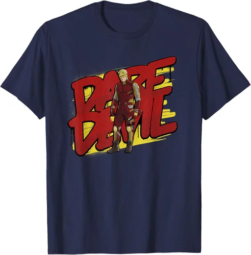 Vista 20 de Marvel Daredevil - Traje amarillo y rojo She-Hulk Disney+ camiseta, Negro