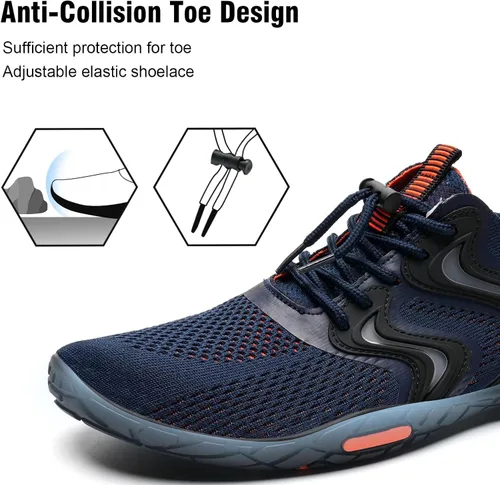 Vista 3 de YALOX - Zapatos de agua de secado rápido para hombre y mujer, para exteriores, proporcionan una sensación de ir descalzo, para usarlos en la playa