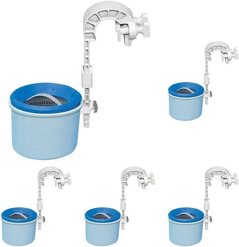 Vista 10 de Intex Deluxe Limpiador automático de superficie para piscina montado en pared - 800 GPH+