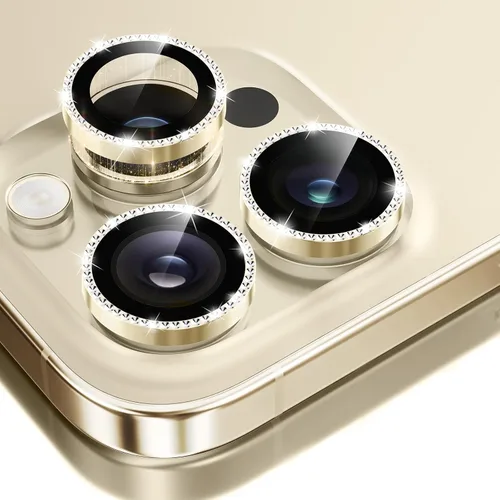 Vista 47 de GolbinBox Protector de lente de cámara para iPhone 13 Pro/13 Pro Max, ajuste invisible 1:1, vidrio templado 9H, funda individual de metal ultra HD